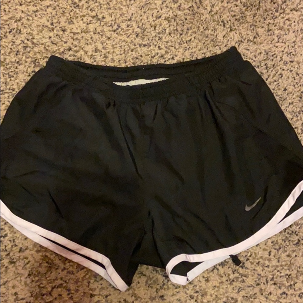 Black and White Nike Shorts